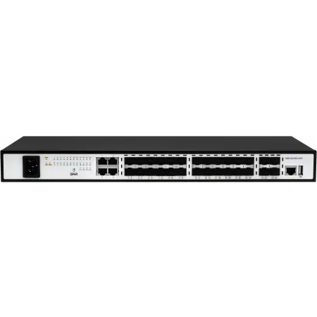 Коммутатор SNR SNR-S5210G-24FX (L2+) 4x1Гбит/с 4xКомбо(1000BASE-T/SFP) 20SFP 4SFP+ управляемый