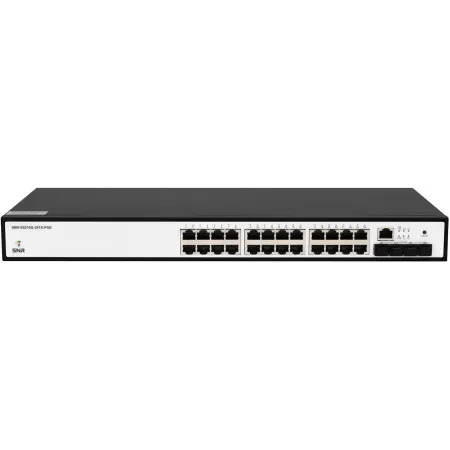 Коммутатор SNR SNR-S5210G-24TX-POE (L2+) 24x1Гбит/с 4SFP+ 24PoE 370W управляемый
