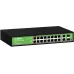 Коммутатор Digma DSP216G-2G-2S-R300 (L2) 18x1Гбит/с 2SFP 16PoE 16PoE+ 2PoE++ 300W неуправляемый