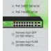 Коммутатор Digma DSP216G-2G-2S-R300 (L2) 18x1Гбит/с 2SFP 16PoE 16PoE+ 2PoE++ 300W неуправляемый