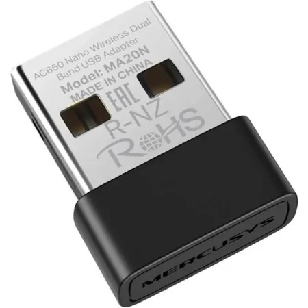 Сетевой адаптер Wi-Fi Mercusys MA20N AC650 USB 2.0