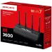 Роутер беспроводной Mercusys MR27BE BE3600 10/100/1000/2500BASE-T черный