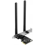 Сетевой адаптер Wi-Fi + Bluetooth Mercusys MA30E AC1200 PCI Express (ант.внеш.несъем.) 2ант.