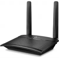 Роутер беспроводной TP-Link TL-MR100 N300 10/100BASE-TX/4G cat. 4 черный