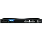 Коммутатор Netis ST220GPR-2G2S (L2) 18x1Гбит/с 2SFP 16PoE 225W настраиваемый