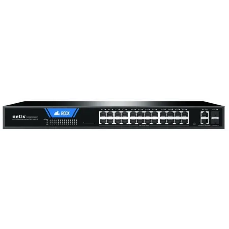 Коммутатор Netis ST228GPR-2G2S (L2) 26x1Гбит/с 2SFP 24PoE 375W настраиваемый