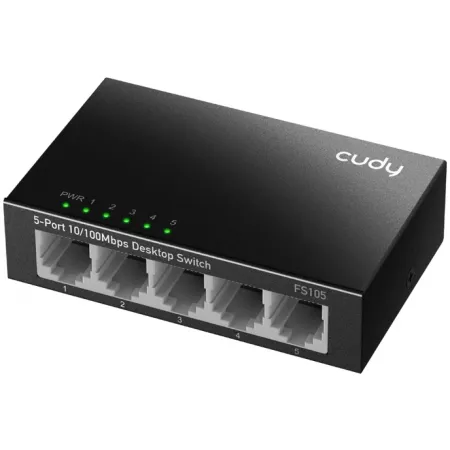 Коммутатор Cudy FS105 (L2) 5x100Мбит/с неуправляемый