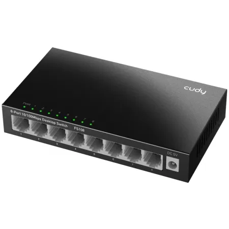 Коммутатор Cudy FS108 (L2) 8x100Мбит/с неуправляемый