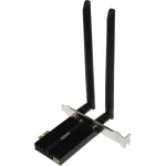 Сетевой адаптер Wi-Fi + Bluetooth Netis F2 АХ5400 PCI Express (ант.внеш.съем) 2ант.