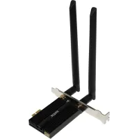 Сетевой адаптер Wi-Fi + Bluetooth Netis F2 АХ5400 PCI Express (ант.внеш.съем) 2ант.