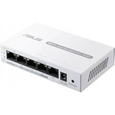 Коммутатор Asus EBP15 (L2+) 5x1Гбит/с 4PoE+ 60W управляемый