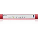 Межсетевой экран Zyxel USG Flex 50H (USGFLEX50H-EUCI02F) 10/100/1000BASE-TX компл.:набор подписок на 1 год AS/AV/CF/IDP красный
