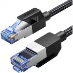 Патч-корд Ugreen NW153 40Гбит/с FTP 4 пары cat.8 Cu molded 5м черный RJ-45 (m)-RJ-45 (m) (80433) Патч-корд Ugreen NW153 40Гбит/с FTP 4 пары cat.8 Cu molded 5м черный RJ-45 (m)-RJ-45 (m) (80433)