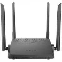 Роутер беспроводной D-Link DIR-825/RU/R7 (DIR-825/RU/R7A) AC1200 10/100/1000BASE-T черный
