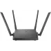 Роутер беспроводной D-Link DIR-825/RU/R7 (DIR-825/RU/R7A) AC1200 10/100/1000BASE-T черный