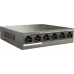 Коммутатор IP-Com F1106P-4-63W (L2) 6x100Мбит/с 4PoE 63W неуправляемый