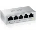 Коммутатор Zyxel GS-105BV5-EU0101F (L2) 5x1Гбит/с неуправляемый