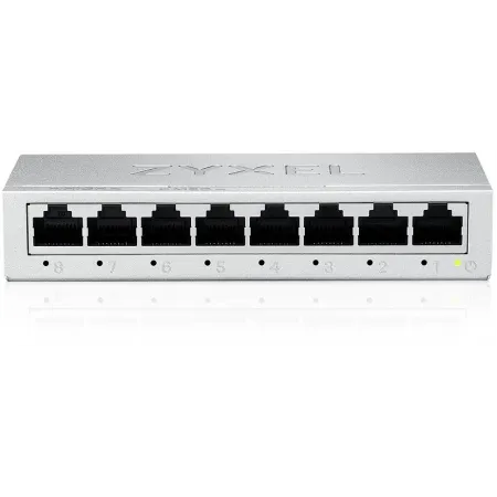 Коммутатор Zyxel GS-108BV5-EU0101F (L2) 8x1Гбит/с неуправляемый