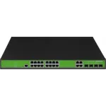 Коммутатор Digma DSP716G-4C-R300 (L2+) 16x1Гбит/с 4xКомбо(1000BASE-T/SFP) 300W управляемый Коммутатор Digma DSP716G-4C-R300 (L2+) 16x1Гбит/с 4xКомбо(1000BASE-T/SFP) 300W управляемый