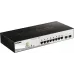 Коммутатор D-Link DGS-1210-08P DGS-1210-08P/G3A (L2) 8x1Гбит/с 2SFP 8PoE 65W настраиваемый