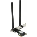 Сетевой адаптер Wi-Fi + Bluetooth Mercusys MA70XE AX1800 PCI Express (ант.внеш.несъем.) 2ант.