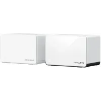 Бесшовный Mesh роутер Mercusys Halo H85X (HALO H85X(2-PACK)) AX3000 10/100/1000/2500BASE-T белый (упак.:2шт) Бесшовный Mesh роутер Mercusys Halo H85X (HALO H85X(2-PACK)) AX3000 10/100/1000/2500BASE-T белый (упак.:2шт)