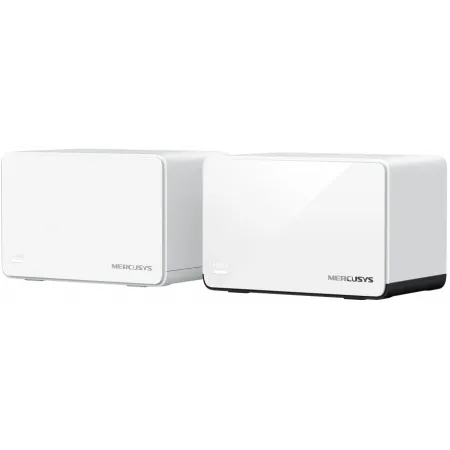 Бесшовный Mesh роутер Mercusys Halo H85X (HALO H85X(2-PACK)) AX3000 10/100/1000/2500BASE-T белый (упак.:2шт) Бесшовный Mesh роутер Mercusys Halo H85X (HALO H85X(2-PACK)) AX3000 10/100/1000/2500BASE-T белый (упак.:2шт)