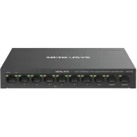 Коммутатор Mercusys MS110CP (L2) 8x100Мбит/с 2x1Гбит/с 8PoE+ 65W неуправляемый