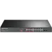 Коммутатор Mercusys MS118CP (L2) 16x100Мбит/с 2x1Гбит/с 2xКомбо(1000BASE-T/SFP) 16PoE+ 190W неуправляемый