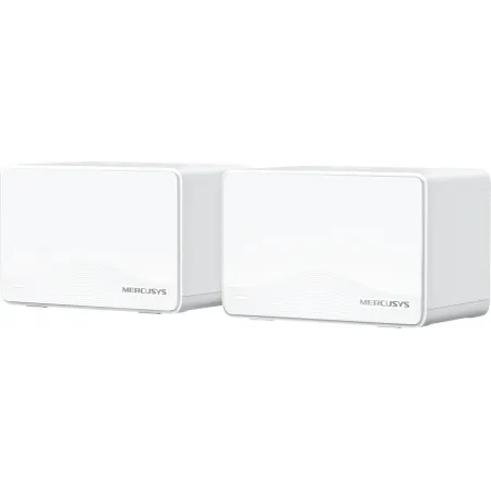 Роутер беспроводной Mercusys Halo H25BE (HALO H25BE(2-PACK)) BE3600 10/100/1000BASE-TX белый (упак.:2шт)