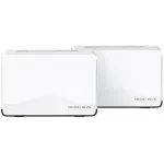Бесшовный Mesh роутер Mercusys Halo H27BE (HALO H27BE(2-PACK)) BE3600 10/100/1000BASE-TX белый (упак.:2шт)