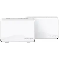Бесшовный Mesh роутер Mercusys Halo H27BE (HALO H27BE(2-PACK)) BE3600 10/100/1000BASE-TX белый (упак.:2шт)