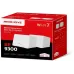 Бесшовный Mesh роутер Mercusys Halo H47BE (HALO H47BE(2-PACK)) BE9300 10/100/1000BASE-TX белый (упак.:2шт)