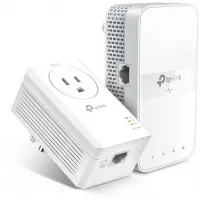 Сетевой адаптер Powerline TP-Link TL-WPA7617 Kit Gigabit Ethernet