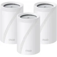 Бесшовный Mesh роутер TP-Link Deco BE65 Pro (DECO BE65 PRO(3-PACK)) BE9300 100/1000/2500/5000BASE-T белый (упак.:3шт)