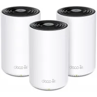 Бесшовный Mesh роутер TP-Link Deco XE75 AXE5400 10/100/1000BASE-TX белый (упак.:3шт)