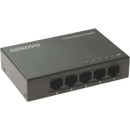 Коммутатор Osnovo SW-5F (L2) 5x100Мбит/с неуправляемый Коммутатор Osnovo SW-5F (L2) 5x100Мбит/с неуправляемый