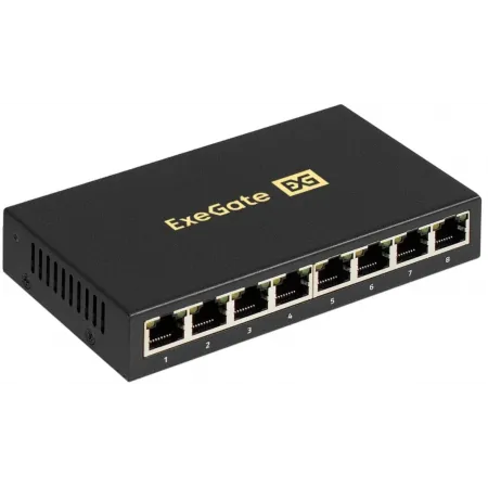 Коммутатор Exegate EDGS-1008D EX298694RUS (L2) 8x1Гбит/с неуправляемый Коммутатор Exegate EDGS-1008D EX298694RUS (L2) 8x1Гбит/с неуправляемый