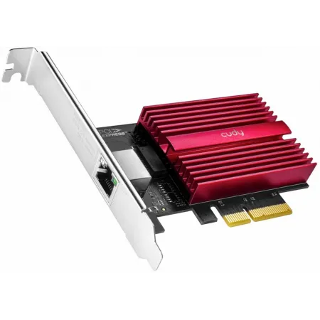 Сетевая карта 10G Ethernet Cudy PE10G PCI Express x4 (упак.:1шт) Сетевая карта 10G Ethernet Cudy PE10G PCI Express x4 (упак.:1шт)
