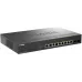 Коммутатор D-Link DGS-1210-10XP/ME/C1A (L2) 8x1Гбит/с 2SFP+ 8PoE+ 240W управляемый