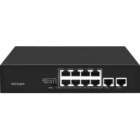 Коммутатор Falcon Eye FE-8FPG2 00-00330353 8x100Мбит/с 2x1Гбит/с 8PoE