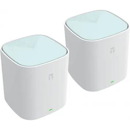 Бесшовный Mesh роутер Netis Neme X30S (NEME X30S (2 PACK)) AX3000 10/100/1000BASE-TX белый (упак.:2шт)