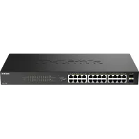 Коммутатор D-Link DGS-1026P DGS-1026P/A1A (L2) 24x1Гбит/с 2SFP 24PoE 240W неуправляемый Коммутатор D-Link DGS-1026P DGS-1026P/A1A (L2) 24x1Гбит/с 2SFP 24PoE 240W неуправляемый