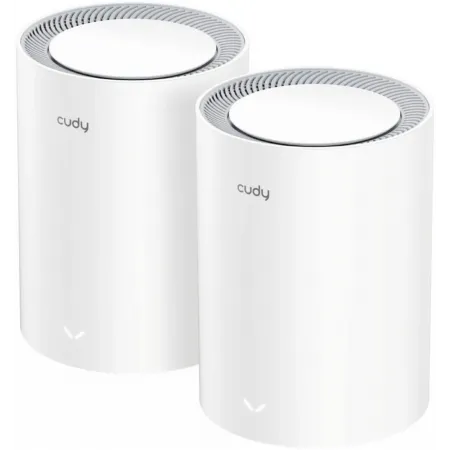 Бесшовный Mesh роутер Cudy M3600 (M3600(2-PACK)) BE3600 10/100/1000BASE-T белый (упак.:2шт)