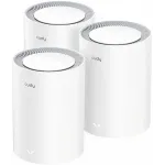 Бесшовный Mesh роутер Cudy M3600 (M3600(3-PACK)) BE3600 10/100/1000BASE-T белый (упак.:3шт)