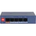 Коммутатор Dahua DH-CS4005-4ET1GT-60 (L2) 4x100Мбит/с 1x1Гбит/с 4PoE 60W управляемый