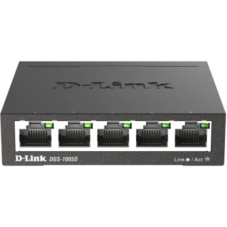 Коммутатор D-Link DGS-1005D/R1A 5x1Гбит/с неуправляемый Коммутатор D-Link DGS-1005D/R1A 5x1Гбит/с неуправляемый