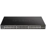 Коммутатор D-Link DGS-1250-52XMP/RU/A1A 48x1Гбит/с 4SFP+ 370W управляемый