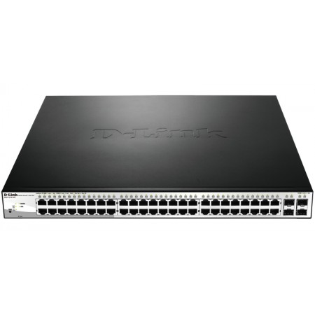 Коммутатор D-Link DGS-1210-52/F (L2) 48x1Гбит/с настраиваемый