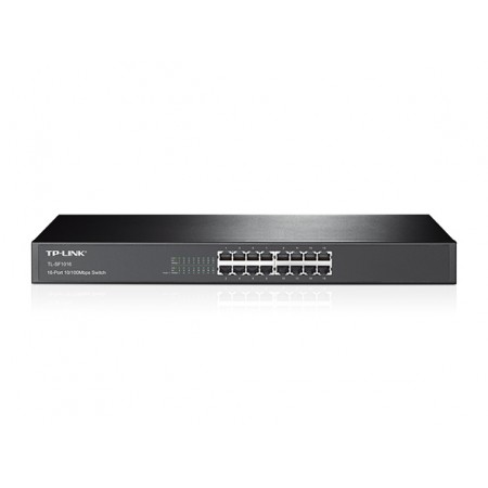 Коммутатор TP-Link TL-SF1016 (L2) 16x100Мбит/с неуправляемый